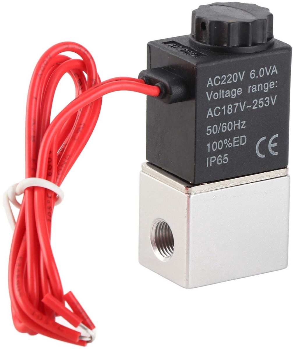 aladdien - Open Elektromagnetische Klep - 2-Weg Solenoïde Ventiel - Betrouwbaar en efficiënt - Geschikt voor diverse toepassingen - Hoogwaardige mat..