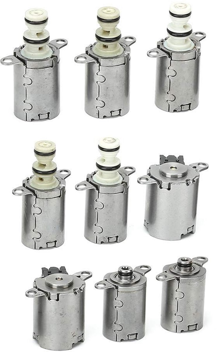 aladdien - Transmission Solenoid Kit - 9-delige Set voor MPS6 6DCT450 - Voor Auto-onderdelen - Betrouwbare Prestaties - Geschikt voor C/Galaxy/Kuga/..