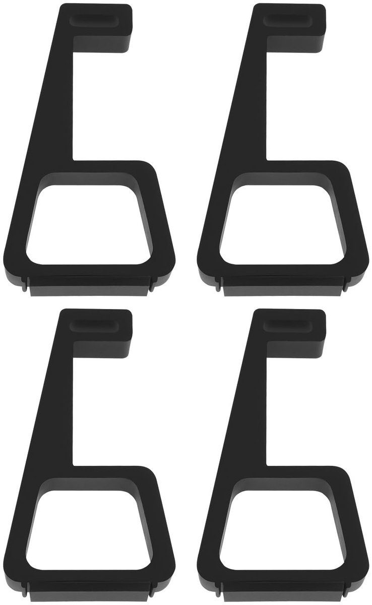 aladdien - Horizontale Houder - Anti-slip Koeling - Voeten Stand - Geschikt voor PS4 - Stabiele Ondersteuning - Ideaal voor Gamers - 4 Stuks