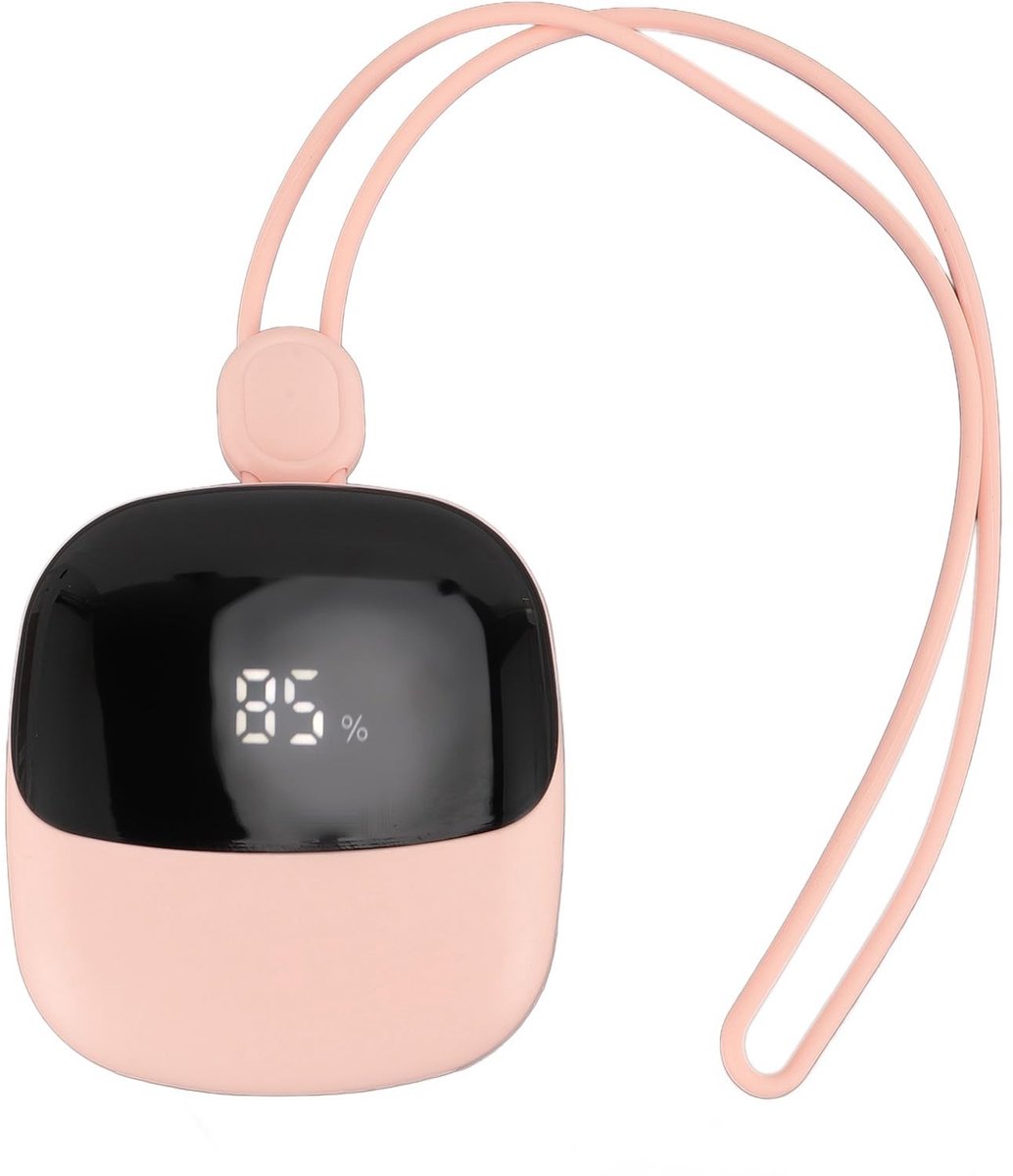 ONF3 - Draagbare USB nekventilator - Handsfree verkoeling - Rozeachtig - Verstelbare snelheden - Compact en efficiënt voor onderweg