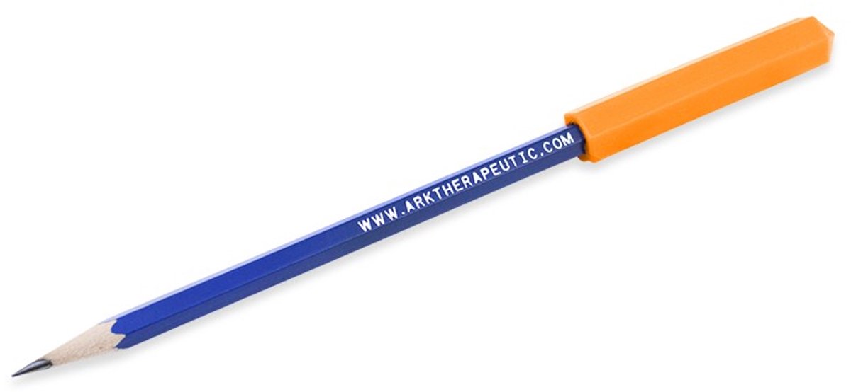 ARK Therapeutic kauwbare potloodtopper Krypto-Bite oranje XXT sensorisch.