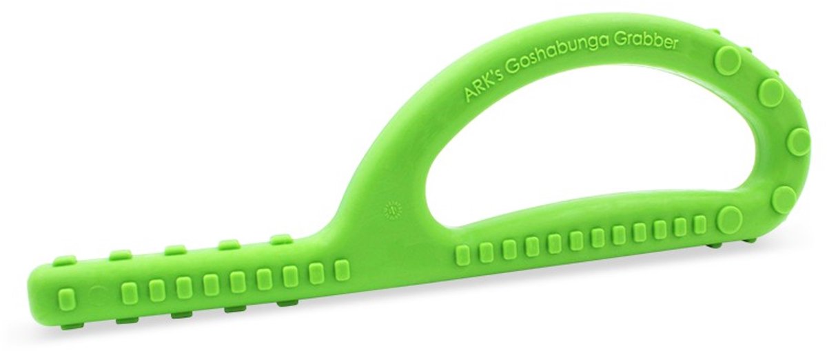 ARK Therapeutic grijpspeelgoed Goshabunga Large Grabber lime groen XT medium.