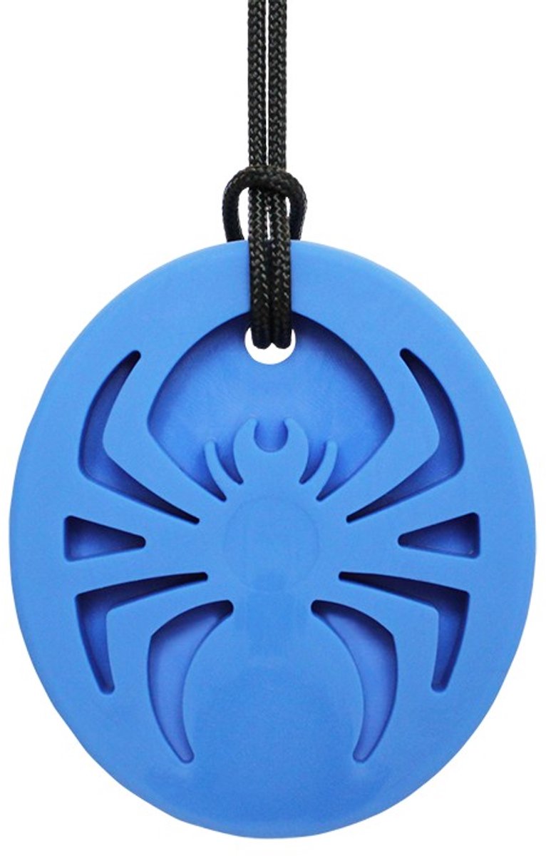 ARK Therapeutic kauwketting Spider Bite sensorisch speelgoed blauw XXT.