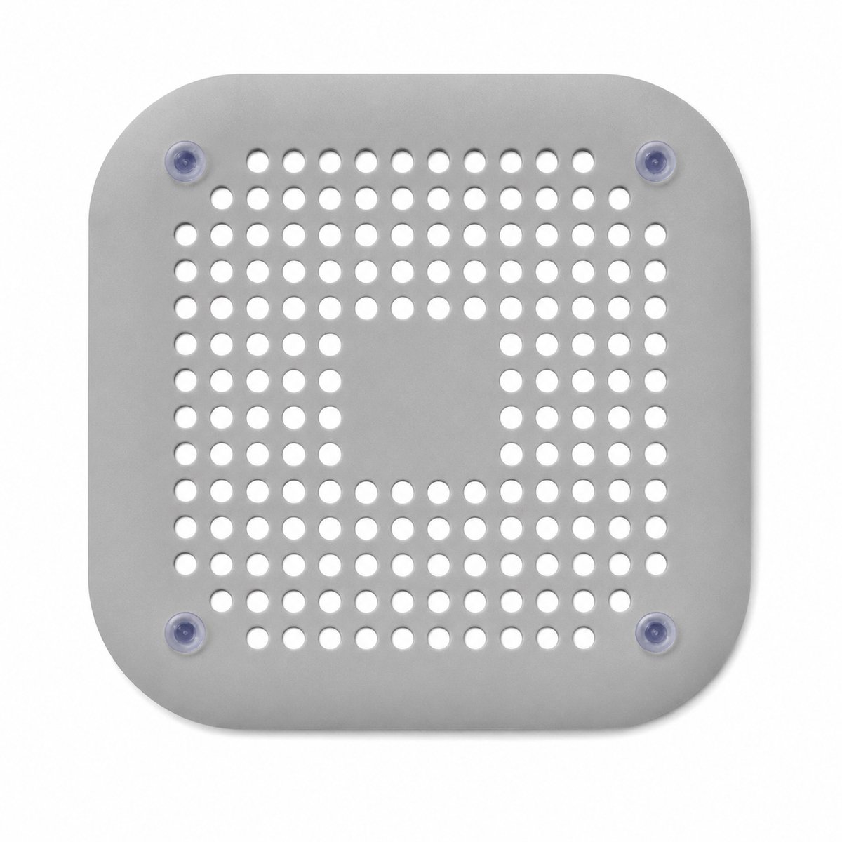 Consumerce® Siliconen Gootsteenfilter – Grijs - Gootsteenstop – Gootsteenzeef – Gootsteen Filter Zeef Stop – Keuken Accessoires – Spoelbak – Gootsteenmat – Gootsteenontstopper – Ontstopper – Bad – Douche – Afvoerzeef - Doucheput