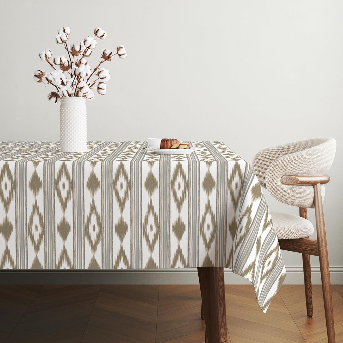 Tafelkleed - Keukentextiel - Eettafel Beschermen - Mediterrane Stijl - 250 x 140 cm - Bruin