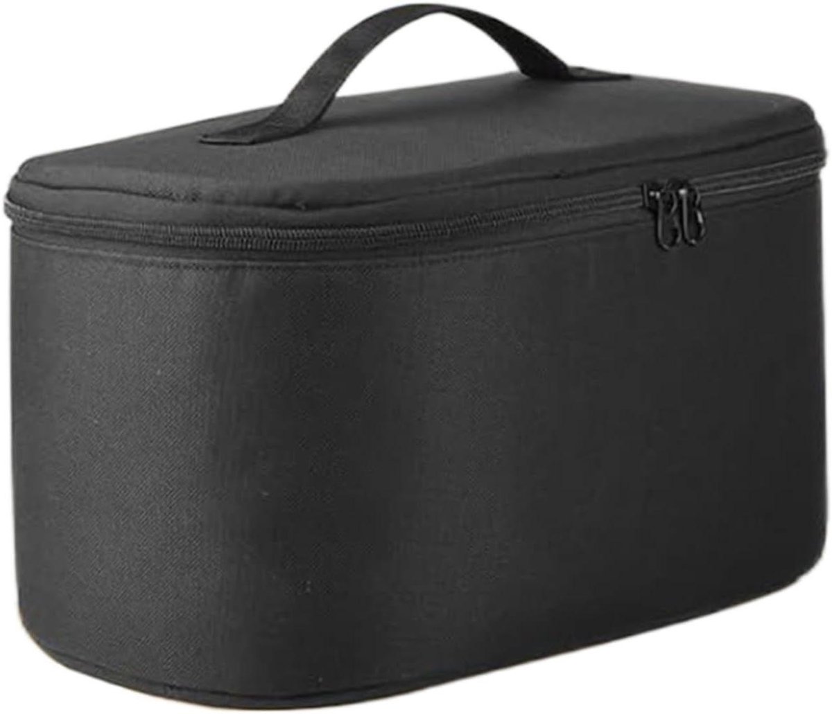 Opbergtas - Waxkit Tas - Waxen Thuis - Verwijderbare Divider - 30 x 20 x 15 cm - Zwart