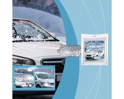Voorruit Sneeuwhoes - Auto Raamhoes - Winterse Voorbereiding - Verdikte Stofdicht - Universeel - Zilver