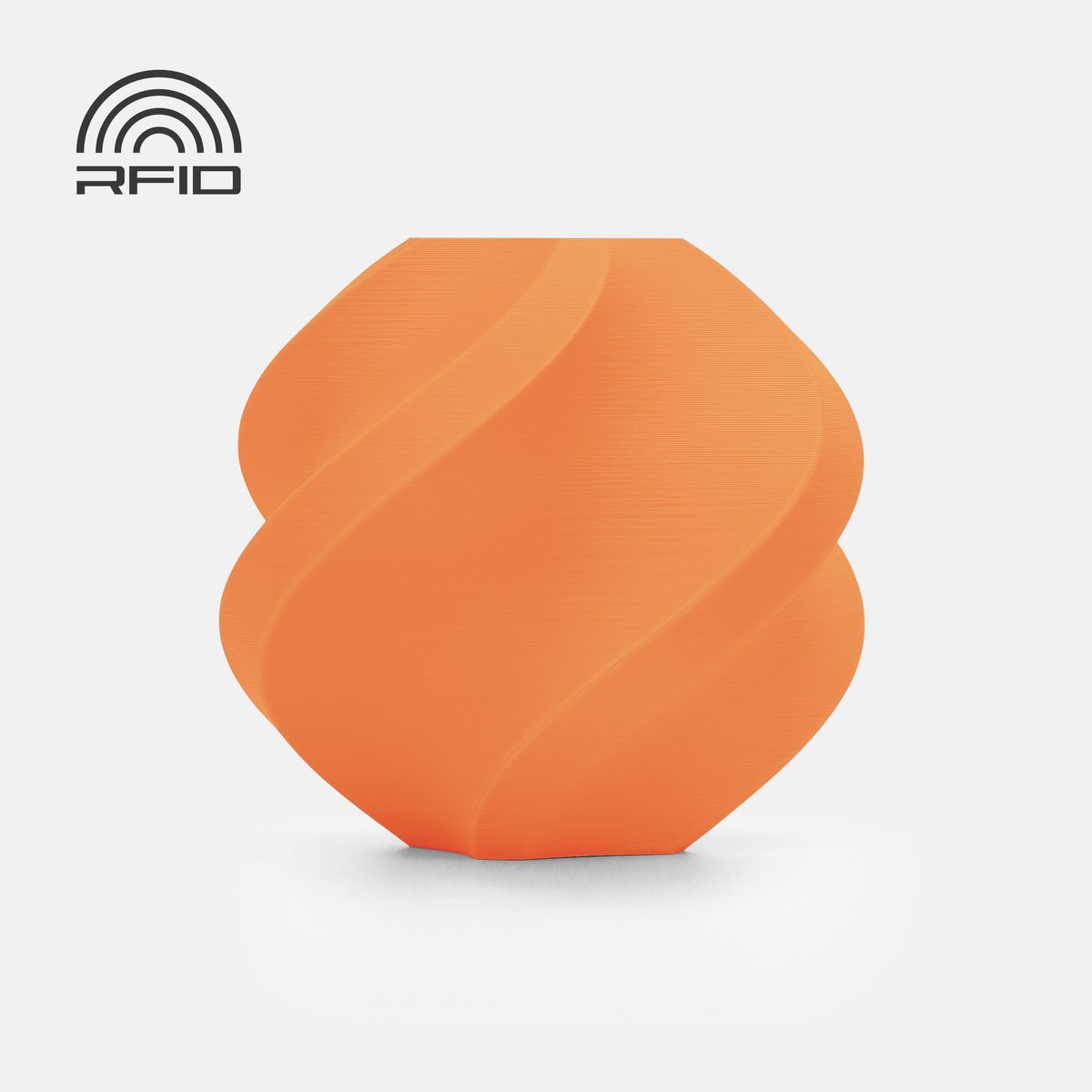 Bambu Lab PLA Matte 3D Printer Filament - 1.75mm - 1kg - Mandarin Orange (Oranje) - Incl. Spool