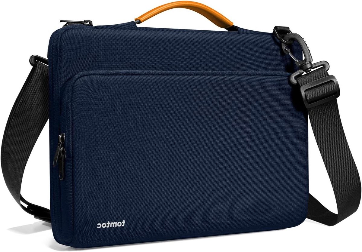 Laptop Schoudertas - Computer Tas - Veilig Vervoer - Allround Bescherming - 33 cm - Zwart