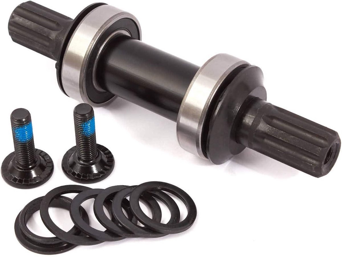 BMX Trappenas Set MID BB 8T 150 mm Aslengte voor 74 mm Framebreedte