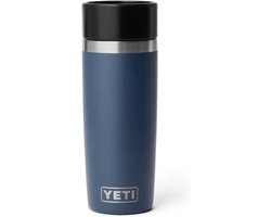 YETI Rambler 16 oz / 473 ml Travel Bottle (Navy) – RVS Thermosfles met Vacuumisolatie & Lekvrije Commuter Dop – Herbruikbare Drinkfles voor Koffie, Thee & Onderweg