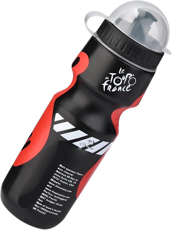 Bidon met houder - Fles voor fiets - Hydratatie op de fiets - Lekvrij en duurzaam - 650 ml capaciteit — afbeelding 4
