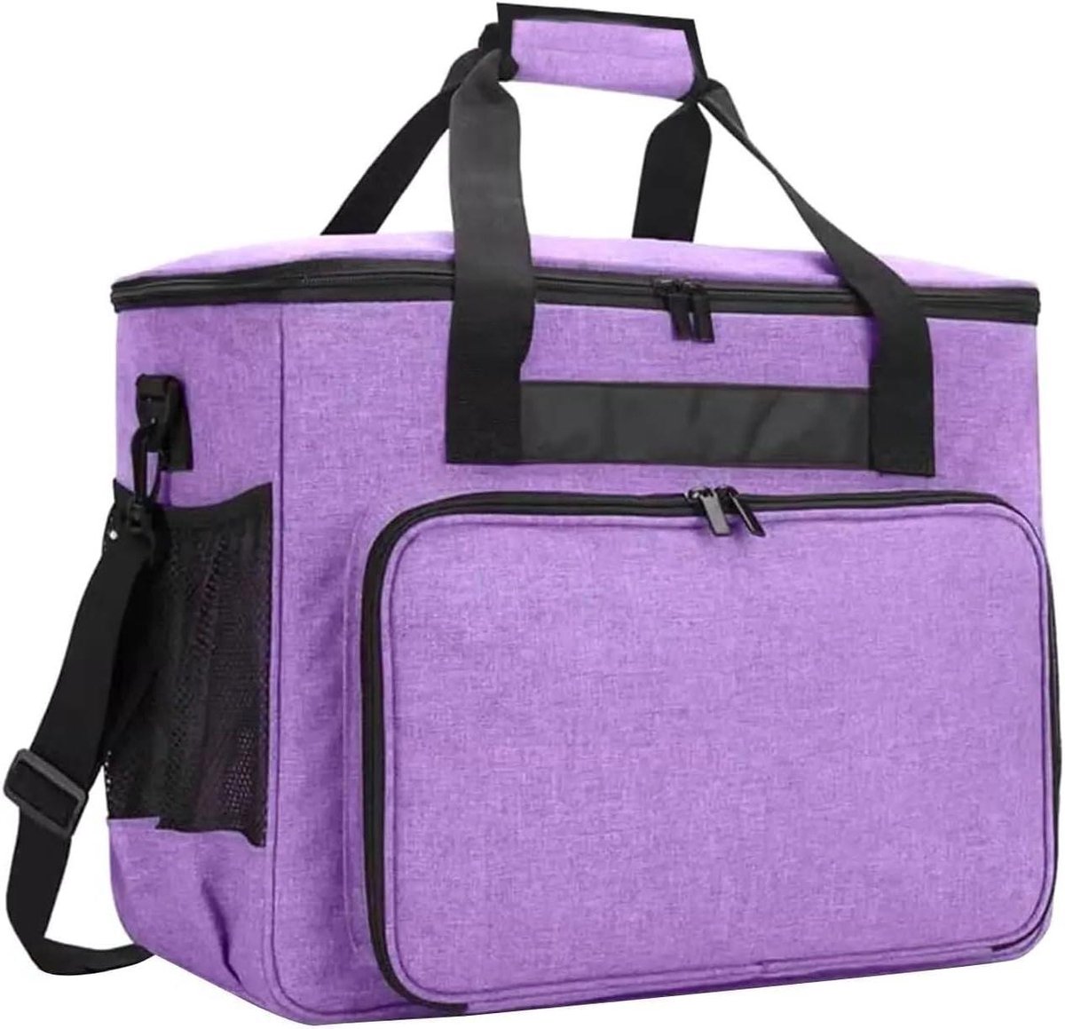 Naaikist Organizer - Hobby Tas - Handwerken Thuis - Compact Ontwerp - One Size - Paars