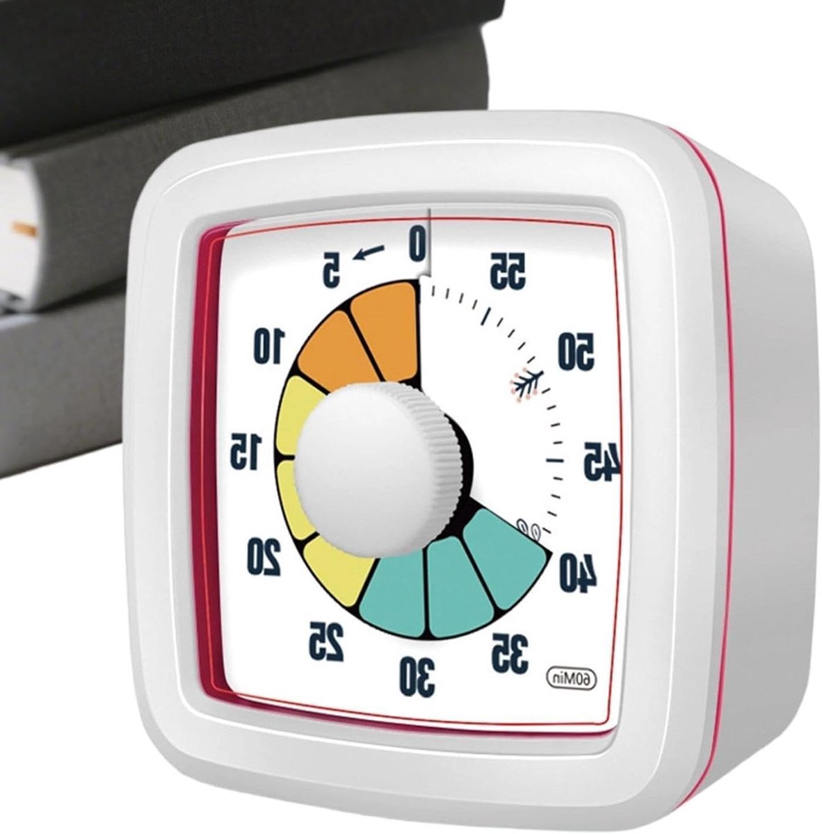 Keukenwekker Visueel - Kookwekker Timer - Nauwkeurig Koken - Voortgangsbalk - 10 cm Breed - Wit