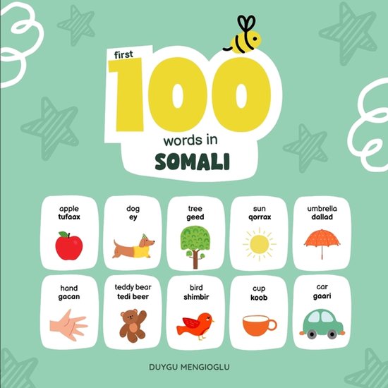 Learn Somali- First 100 Words in Somali, Somali Language Lea ... - cover