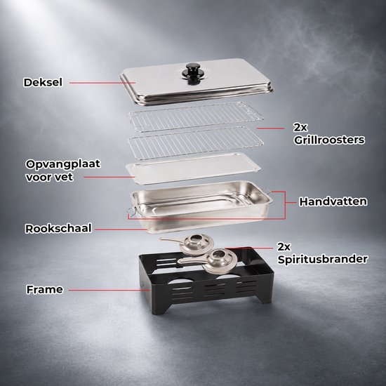 Ultimate Table Smoker - Rookoven van Merkloos — afbeelding 4