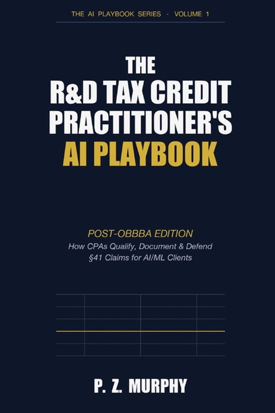 The R&D Tax Credit Practitioner's AI Playbook - cover