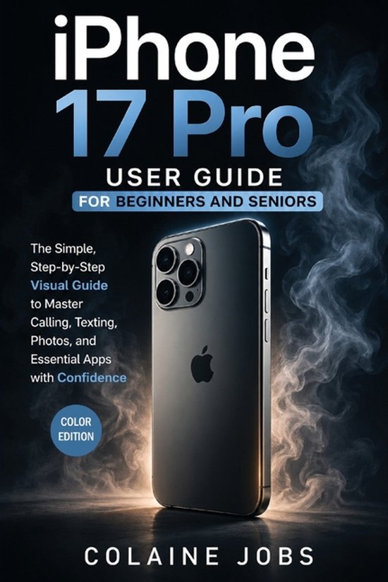 iPhone 16 Pro User Guide for Beginners and Seniors - cover