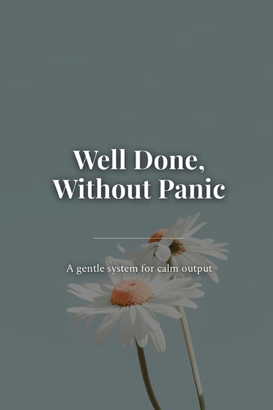 Well Done, Without Panic - cover