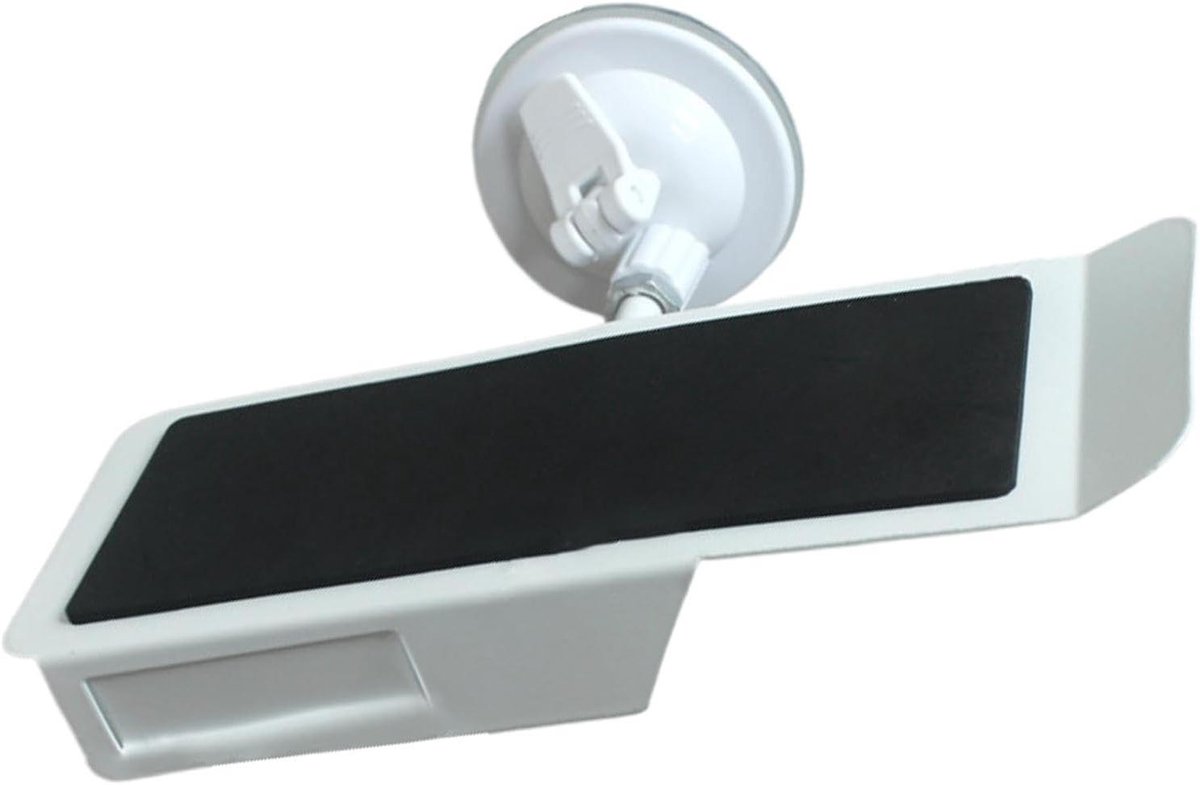 Wand Schoenenrek - Zwevend Display - Schoenen Presenteren - Zonder Boren - 21.5 cm - Wit