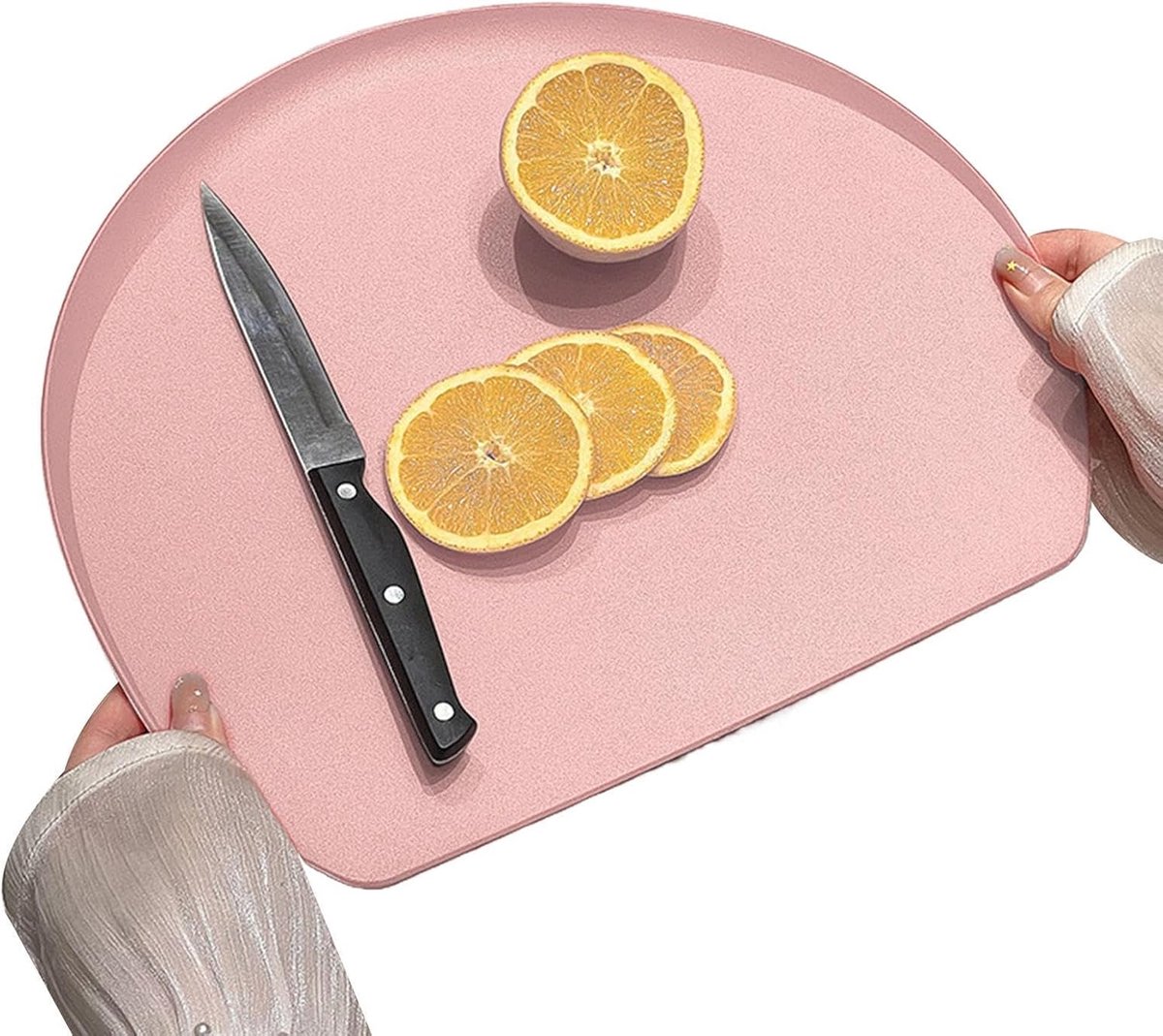 Snijplanken Set - Keukenplanken - Voedselbereiding - Vaatwasserbestendig - 35 x 29 cm - Roze