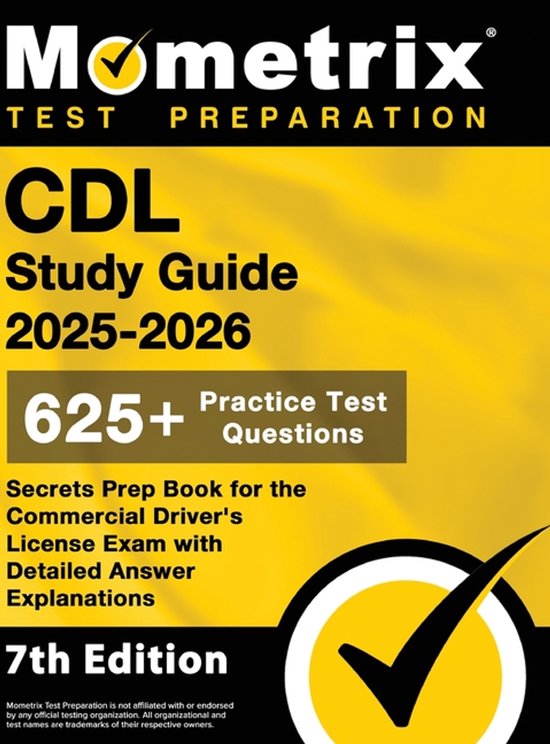 CDL Study Guide 2025-2026 - 650+ Practice Test Questions, Se ... - cover
