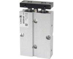 Luchtcilinder Dubbelwerkend - Pneumatische Cilinder - Industriële Automatisering - Met Magnetische Positiesensor - 100mm Slag - Metaal