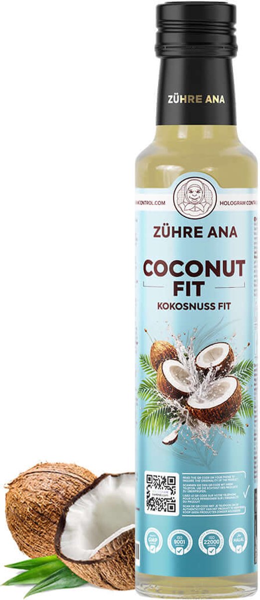 Zühre Ana Coconut Fit Drink – Tropische Kokoswater Drank | Verfrissend & Dagelijks Genietbaar