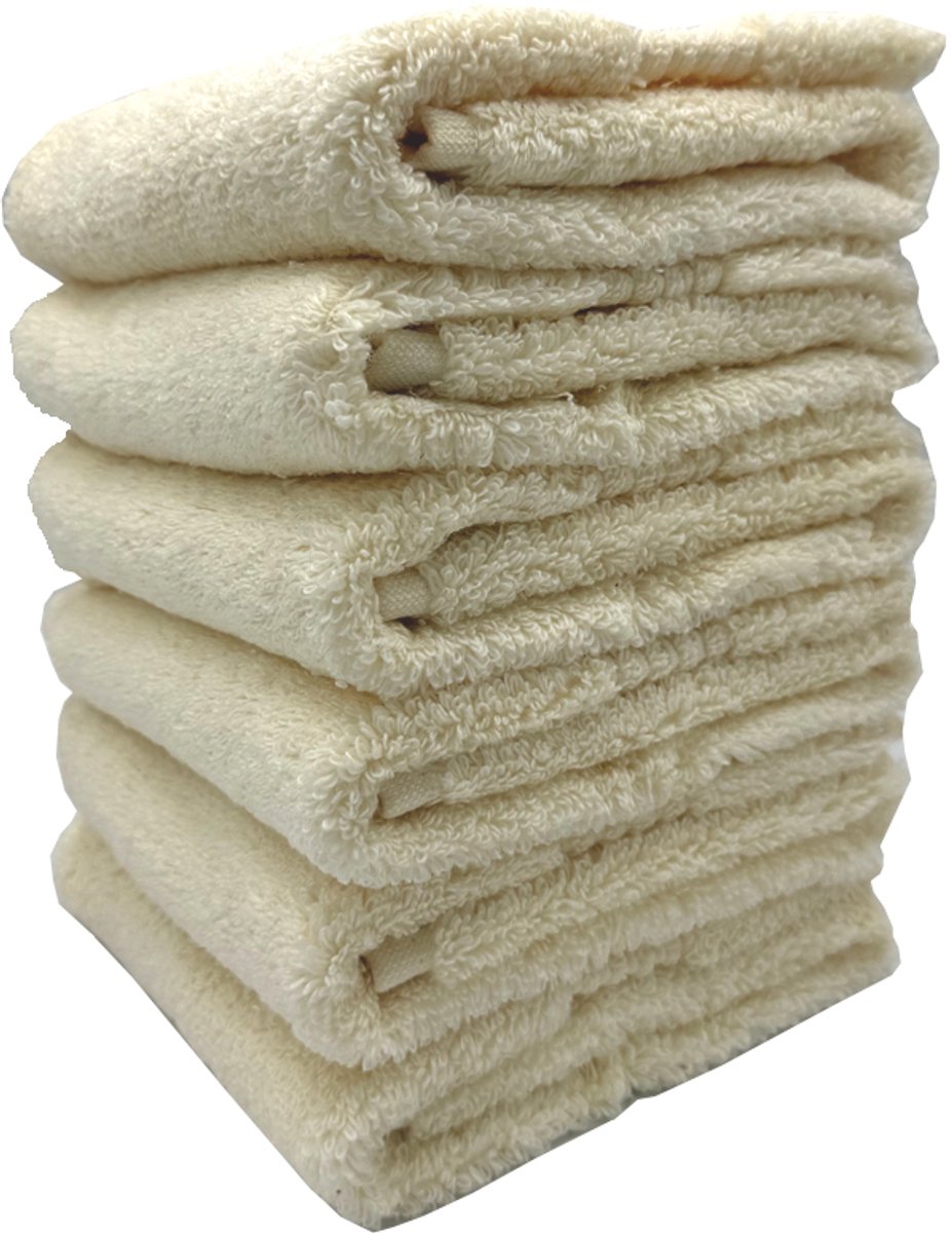 Max gastendoekje ivory 30x50 cm - set van 6