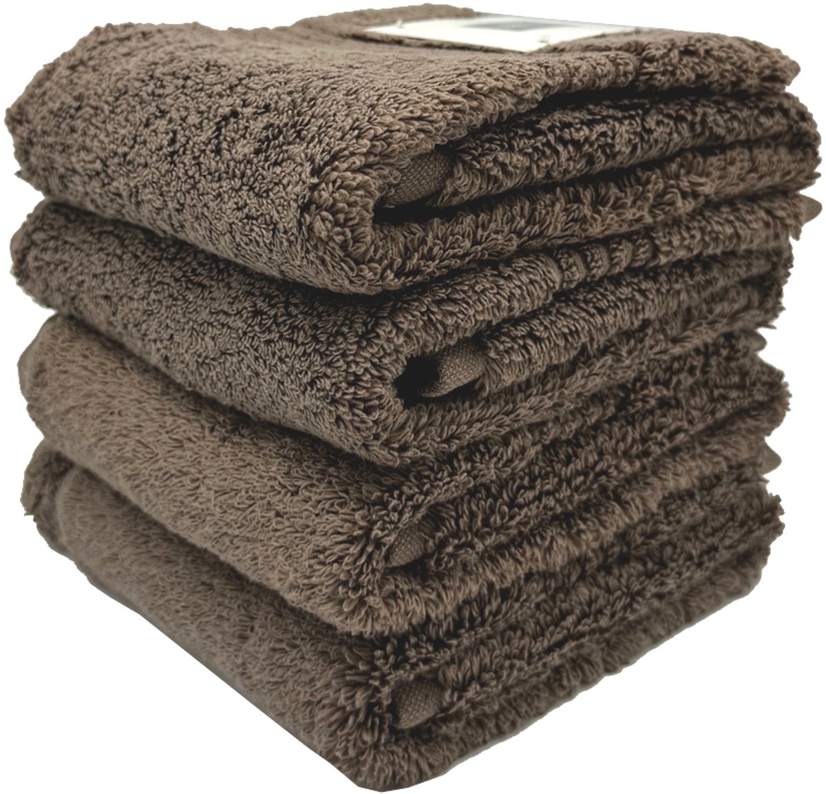 Max handdoek 50x70 cm walnut - set van 4