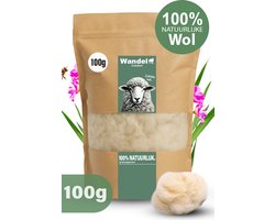 Wandelwol antidruk schapenwol 100 gram