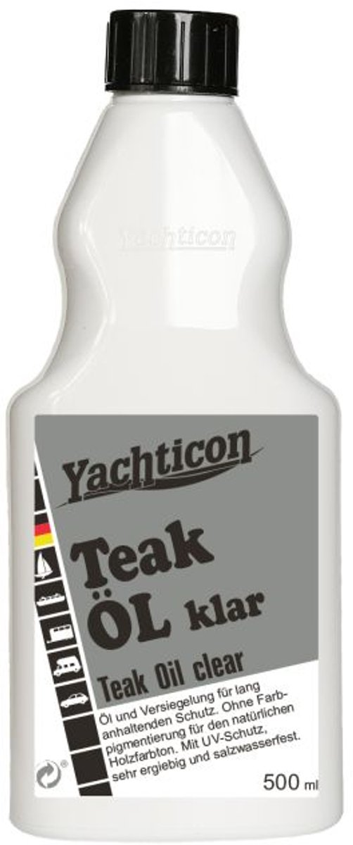 Yachticon Teak Oil / Olie -transparant- 500ml