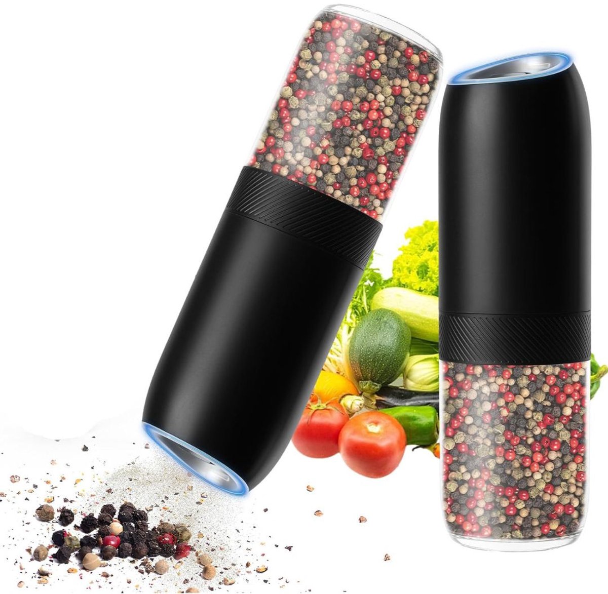 CLGP® Peper- en Zoutmolen Set - Pepermolen - Zoutmolen