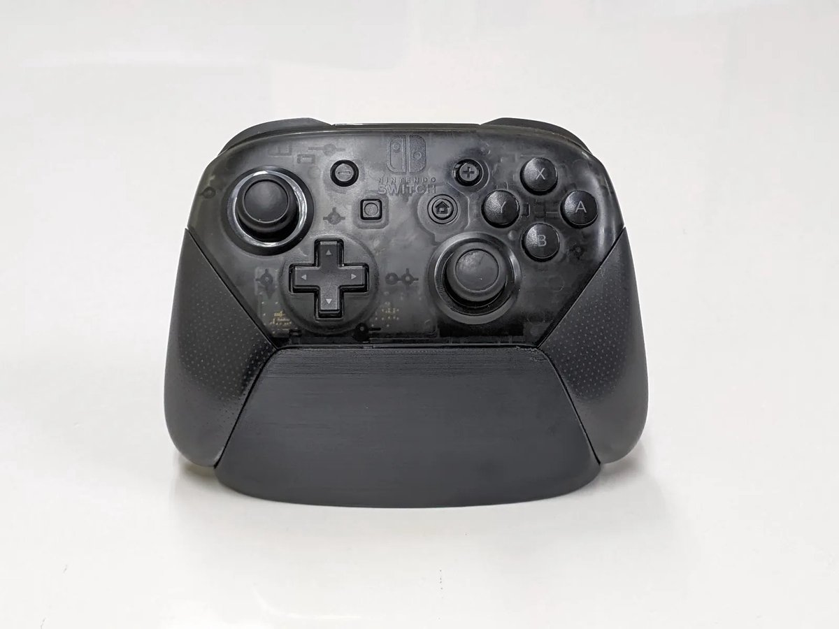Nintendo Switch Pro Controller Stand - Minimalistisch Design - Controller Houder - Gaming Accessoire - Bureau Organizer - Stabiele Anti-Slip Standaard - Compact En Ruimtebesparend - Geschikt Voor Nintendo Switch Pro Controller - Zwart
