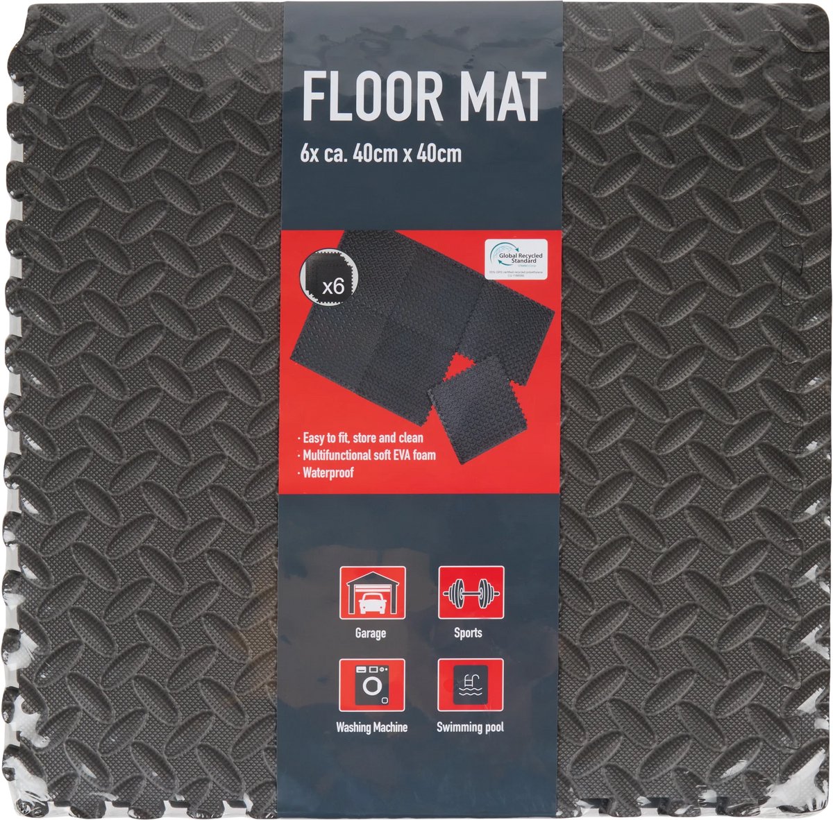 Sportmat - Vloermat - Multifunctionele mat - Rubber