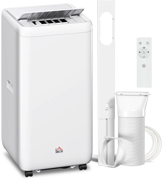 Draagbare 5-in-1 Airconditioner 12000 BTU – Koelen, Ontvochtigen, Ventilator, Slaapstand, Timer – 18-35 m²