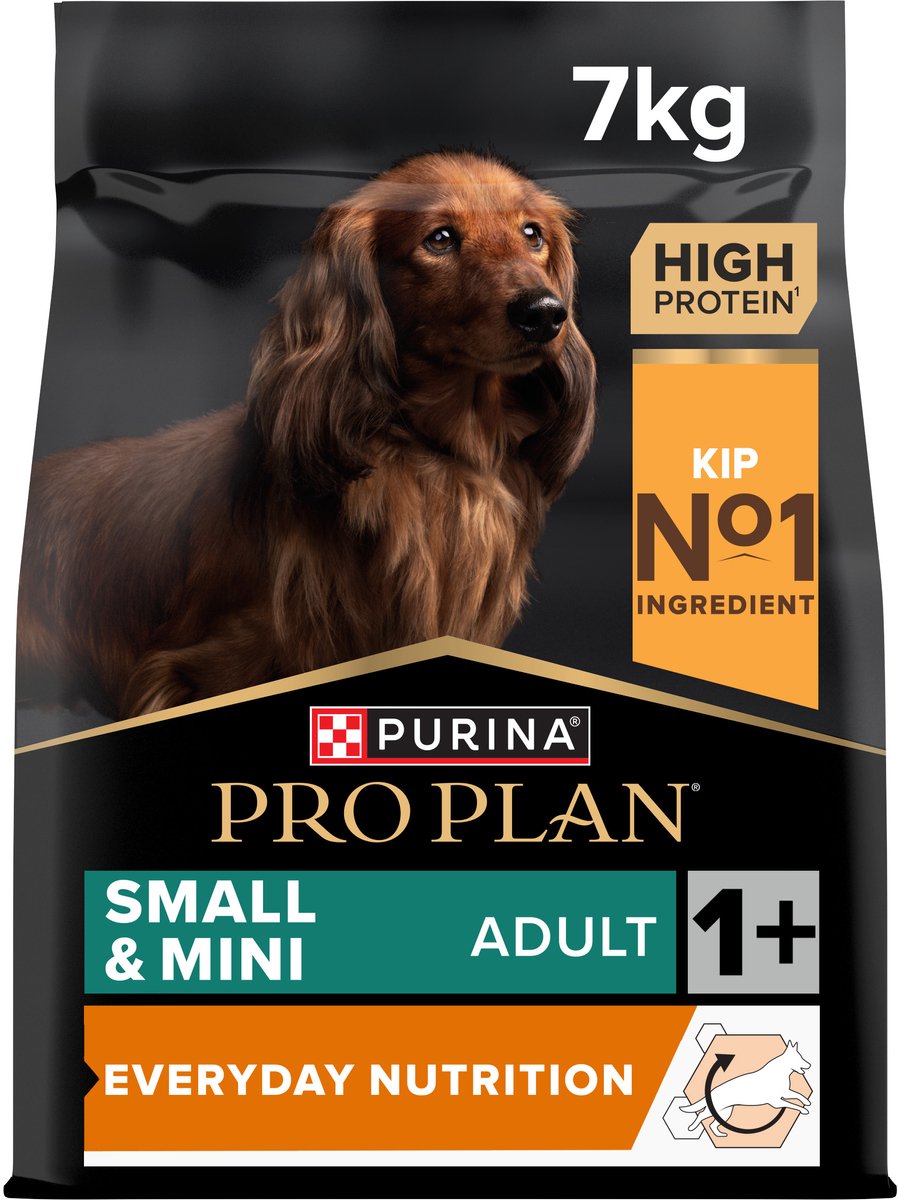 Bol.com PURINA® PRO PLAN® Small & Mini Adult - Hondenvoer - Kip - 7 kg aanbieding