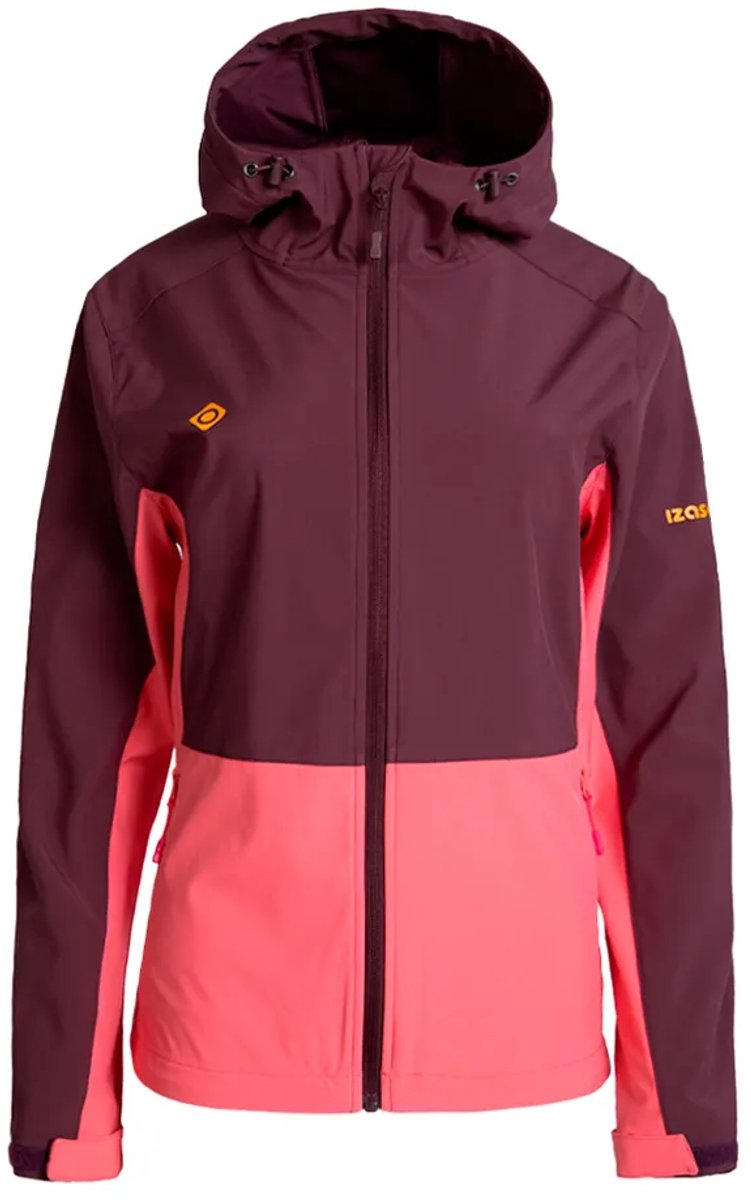 Izas Acacia Softshelljack Roze M Vrouw