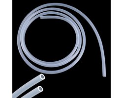 Flexibele Voedselveilige Siliconen Slang van 3m, 10mm ID x 13mm OD, Transparante Water- en Luchtbuizen voor Pompoenoverdracht en Tuinieren