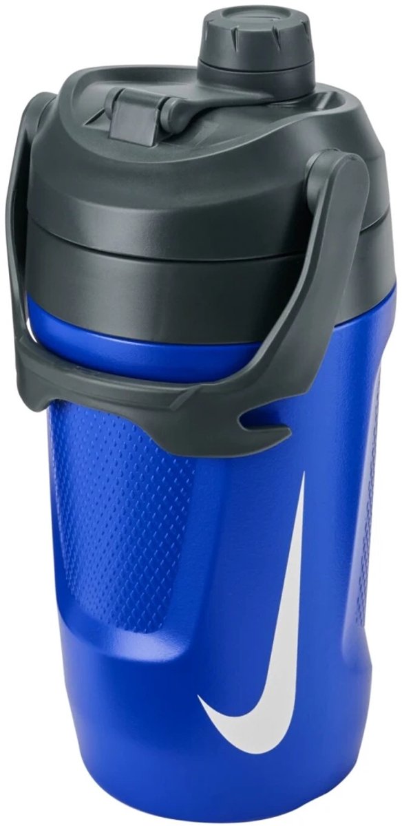 Nike Jug Bidon 1.2 liter Kobalt Hard Kunststof Zwart