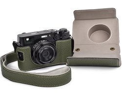 Camera Case en Half Case voor Fuji X100VI, PU Leer Bescherming en Accessoires voor Fotografie