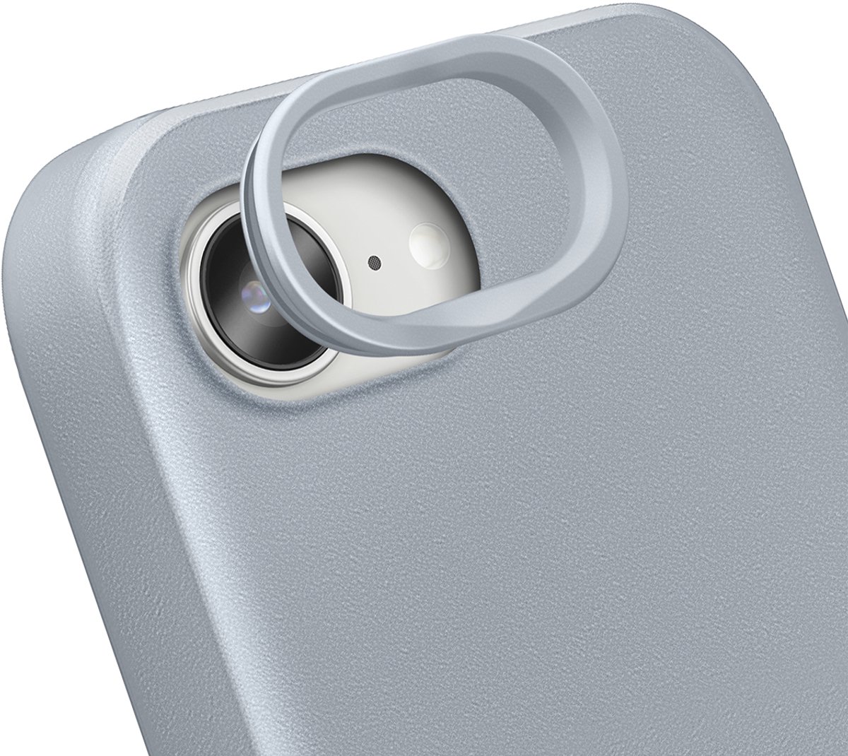 Rhinoshield, Camerabescherming Geschikt voor Apple iPhone 16e Lensrand Anti-kras, Grijs
