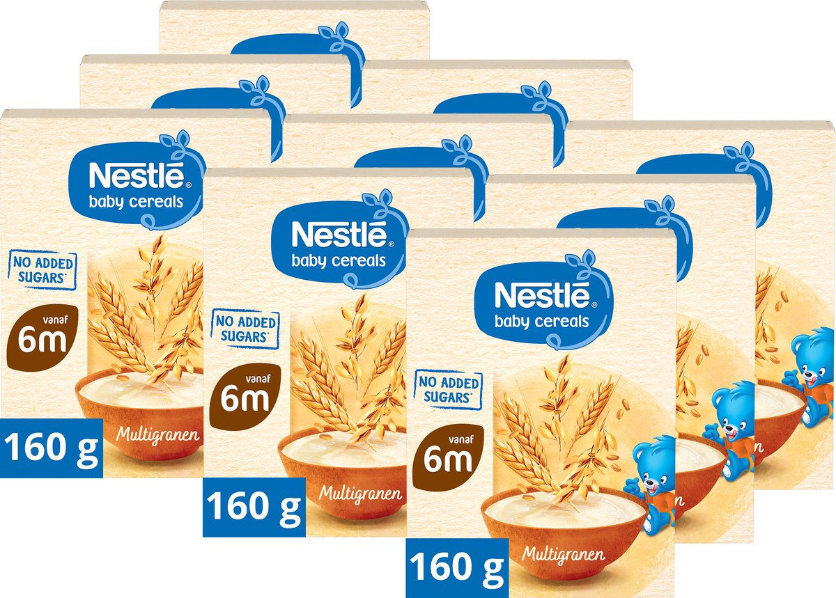 Nestlé Baby Cereals Multigranen 6+ 9x160g
