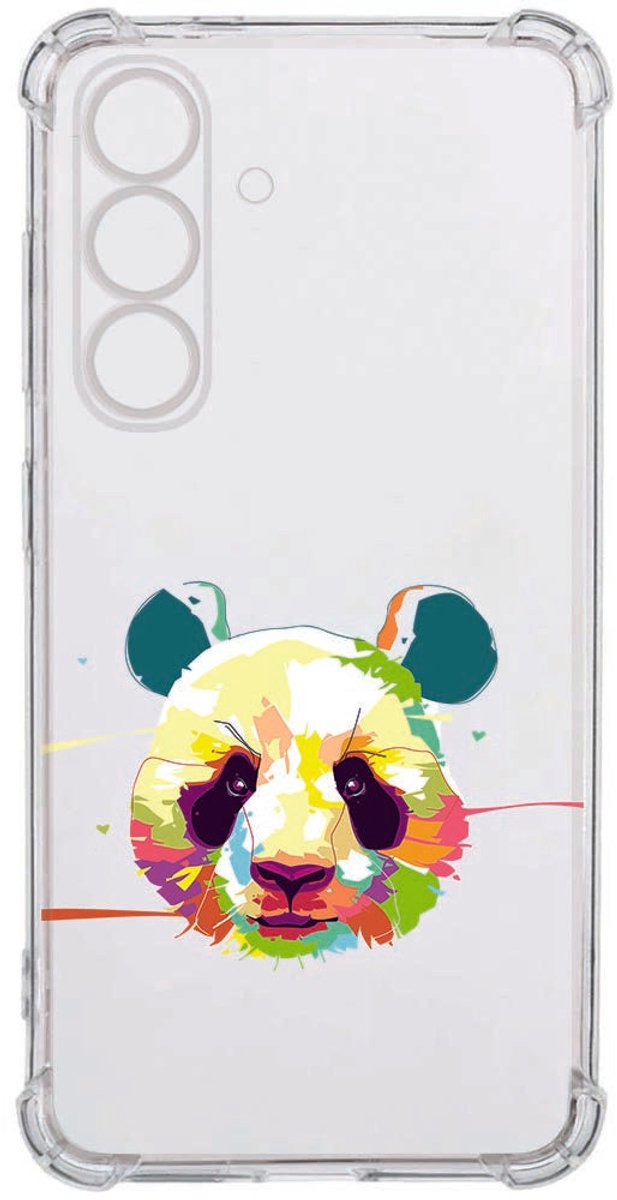 Flexibele back cover Samsung Galaxy S26 Plus Panda Color Schokbestendig