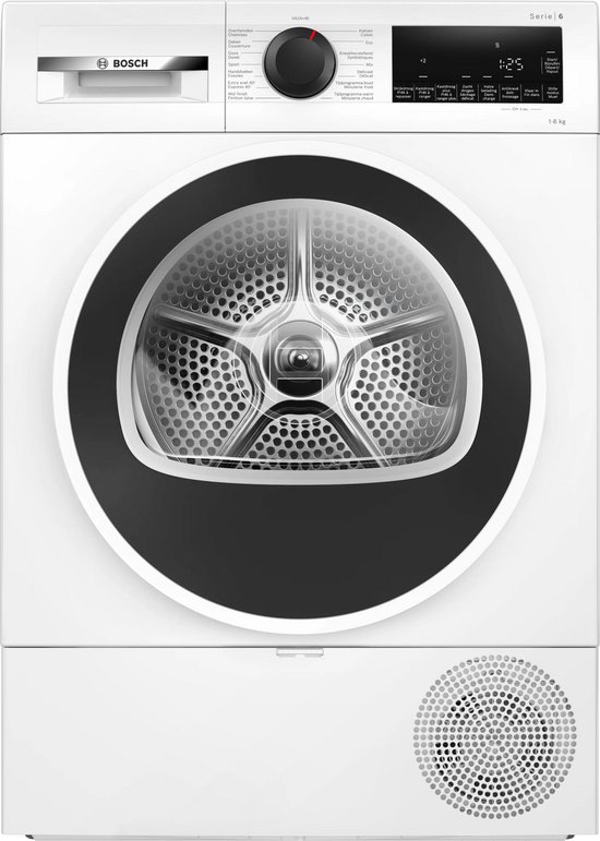 BOSCH WQG1320MFG Serie 6, Droogkast met warmtepomp, 8 kg