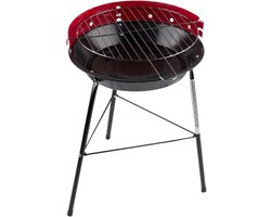 Bbq Collection Houtskoolbarbecue - 33 cm - Rood