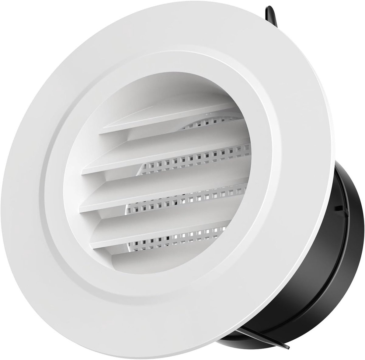 Ventilatierooster met Vliegenraam voor Afzuigventilator - Ø75mm ABS Luchtventilatie Deksel