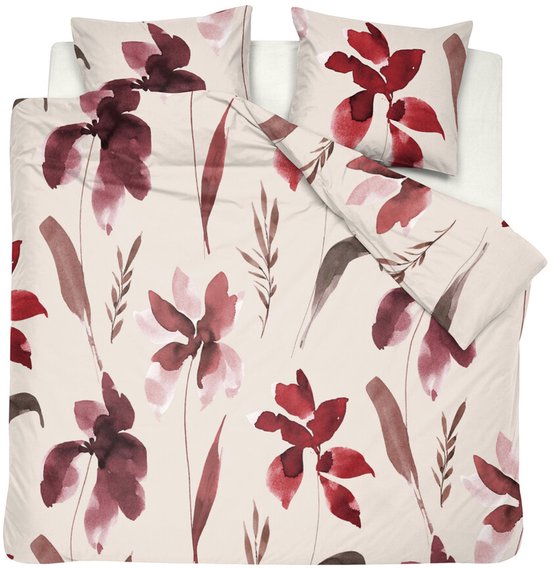 Cinderella Koester Dekbedovertrek - Extra breed - 260x200/220 cm - Rood van Cinderella — afbeelding 3