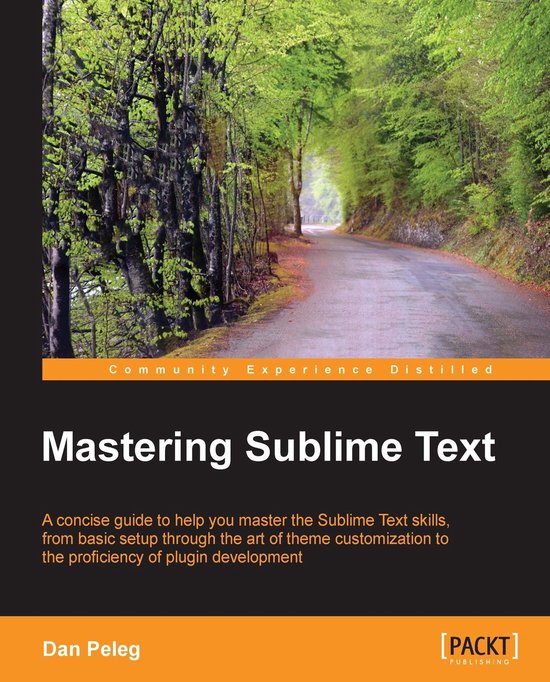 Mastering Sublime Text - cover