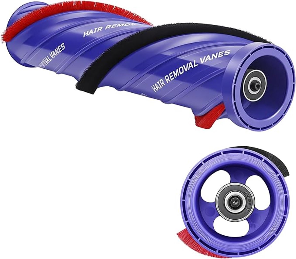 Geschikt voor Dyson, anti-verward stofzuigerkop, geschikt voor Dyson V10 V11 V15 rechtstreekse anti-verward rol, anti-verward draadloze stofzuigeraccessoires, rolborstel, stijl 2